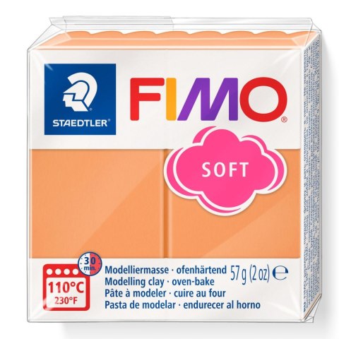 Fimo® soft masa termoutwardzalna 57 g papaja sorbet Staedtler