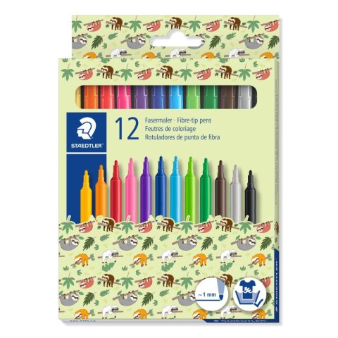 Flamaster szkolny Pattern Mix 12 kol. w opak. Staedtler Flamaster szkolny Pattern Mix 12 kol. w opak. Staedtler