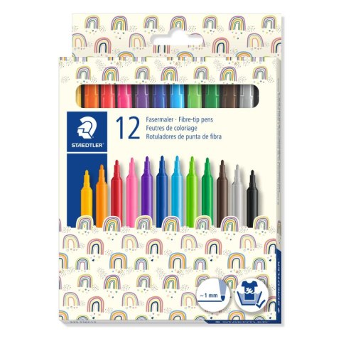 Flamaster szkolny Pattern Mix 12 kol. w opak. Staedtler Flamaster szkolny Pattern Mix 12 kol. w opak. Staedtler