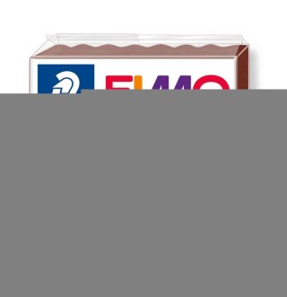 Kostka FIMO leather effect 57g orzechowy masa termoutwardzalna Staedtler