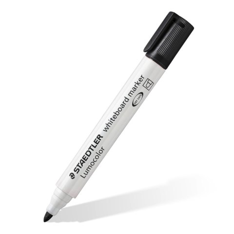Marker Lumocolor whiteboard okrągły 6 kol (4 20 30 3 53 9) w etui Staedtler