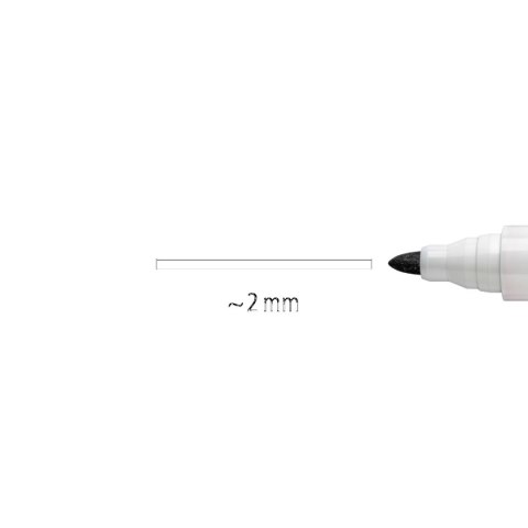 Marker Lumocolor whiteboard okrągły 6 kol (4 20 30 3 53 9) w etui Staedtler