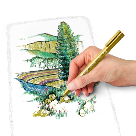 Marker metaliczny okrągła końcówka M miks 10 kol. w opak Staedtler Marker metaliczny okrągła końcówka M miks 10 kol. w opak Staedtler