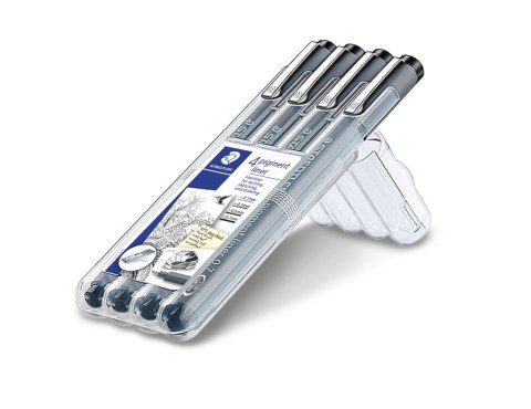Pisak z atramentem pigmentowym zestaw 4 szt. (0.1 0.3 0.5 0.7mm) Staedtler Pisak z atramentem pigmentowym zestaw 4 szt. (0.1 0.3 0.5 0.7mm) Staedtler