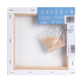 Podobrazie malarskie PET z recyclingu 20X20cm płótno 420gsm