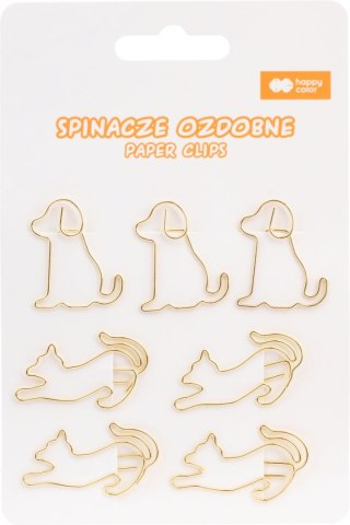 Spinacze ozdobne Zestaw CAT&DOG 7 szt