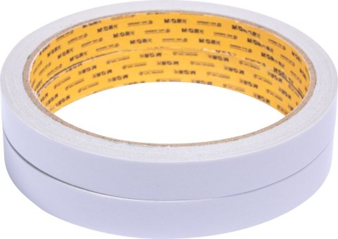 Taśma klejąca dwustronna typu Tissue 12mmx10y (2rolki) MG Taśma klejąca dwustronna typu Tissue 12mmx10y (2rolki) MG