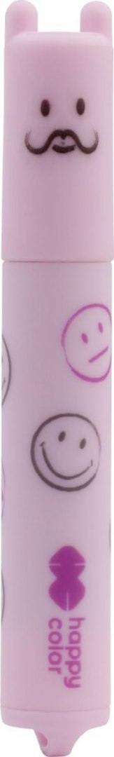 Zakreślacze mini Smile 6 kol. pastelowych Zakreślacze mini Smile 6 kol. pastelowych