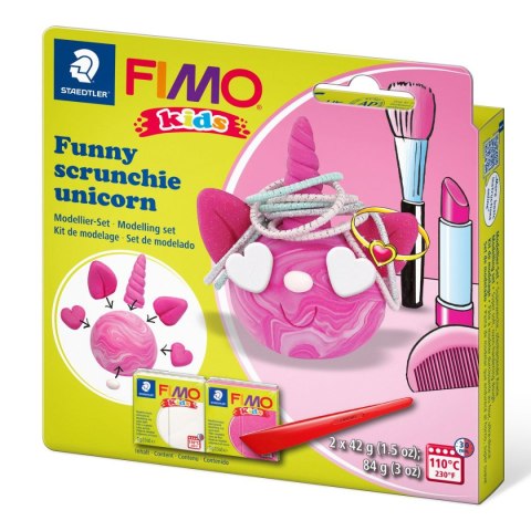 Zestaw FIMO Kids Jednorożec 2 x 42g + akcesoria Staedtler Zestaw FIMO Kids Jednorożec 2 x 42g + akcesoria Staedtler