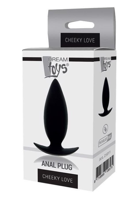 CHEEKY LOVE ANAL PLUG SMALL BLACK Boss of toys CHEEKY LOVE ANAL PLUG SMALL BLACK Boss of toys