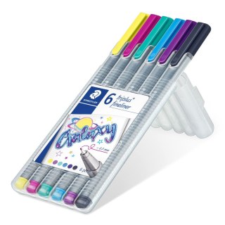 Cienkopis triplus GALAXY 6 kol. w etui Staedtler