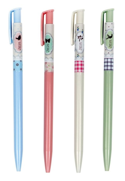 Długopis automatyczny Sweet Love niebieski różne motywy 0.5mm 50 sztuk MG Długopis automatyczny Sweet Love niebieski różne motywy 0.5mm 50 sztuk MG