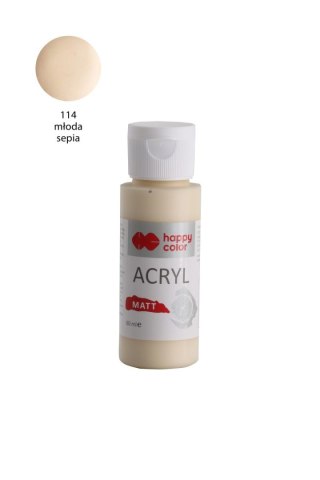 Farba akrylowa Matt 60 ml młoda sepia