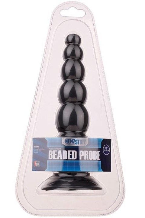MENZSTUFF BEADED PROBE BLACK Boss of toys MENZSTUFF BEADED PROBE BLACK Boss of toys
