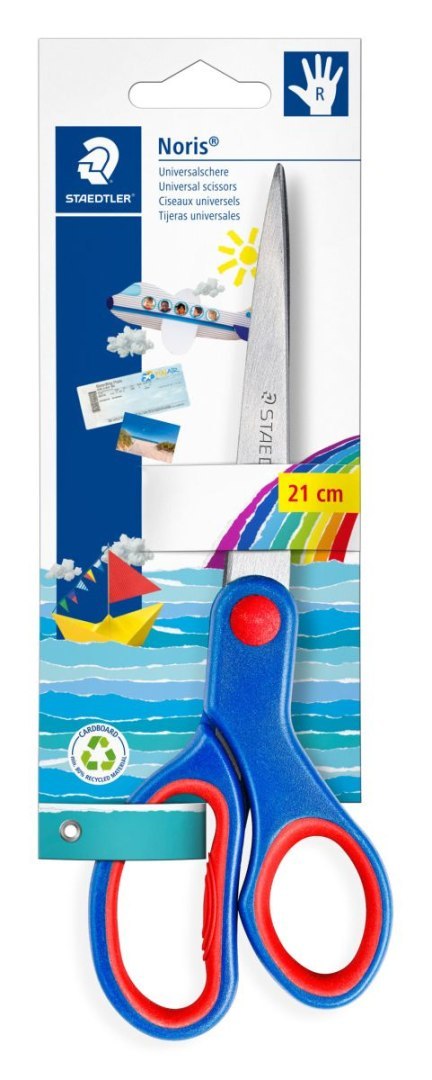Nożyczki Noris dla dzieci 21 cm blister Staedtler Nożyczki Noris dla dzieci 21 cm blister Staedtler