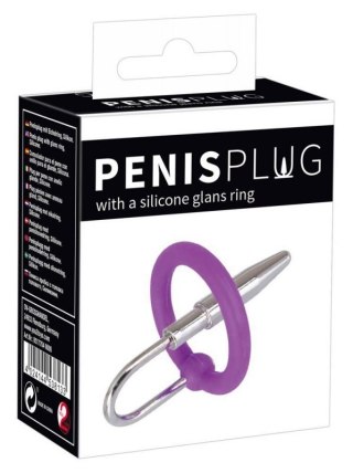 Penis Plug+Silicone Glans Ring Boss of toys