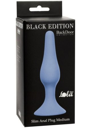 Plug-Slim Anal Plug Medium Blue Boss of toys