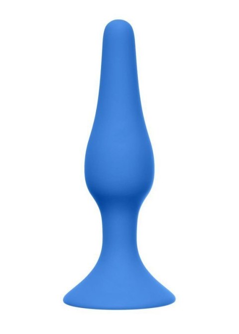 Plug-Slim Anal Plug Medium Blue Boss of toys Plug-Slim Anal Plug Medium Blue Boss of toys
