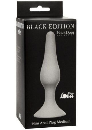Plug-Slim Anal Plug Medium Grey Boss of toys