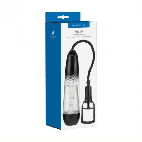 Pompka- Me You Us Amplify Pump Masturbator Clear/Black Boss of toys Pompka- Me You Us Amplify Pump Masturbator Clear/Black Boss of toys