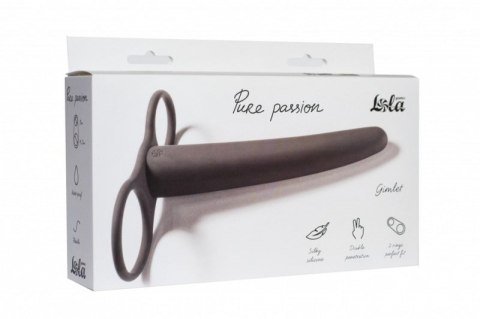 Pure Passion Gimlet Double Penetration Nozzle black Boss of toys