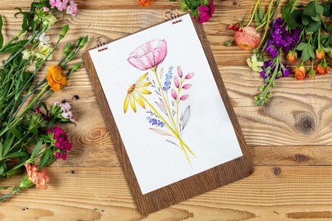 Zestaw akwarelowy Kwiaty 3xBrush Pen S 3001 1 xS308 03-9 pędzelek Staedtler Zestaw akwarelowy Kwiaty 3xBrush Pen S 3001 1 xS308 03-9 pędzelek Staedtler