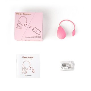 Magic Motion - Magic Sundae App Controlled Love Egg Pink Boss of toys