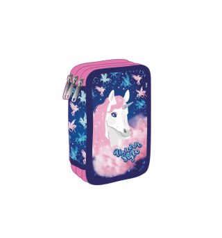 COLORINO SCHOOL - JUMPER 3 - PIÓRNIK POTRÓJNY Z WYPOSAŻENIEM - UNICORN