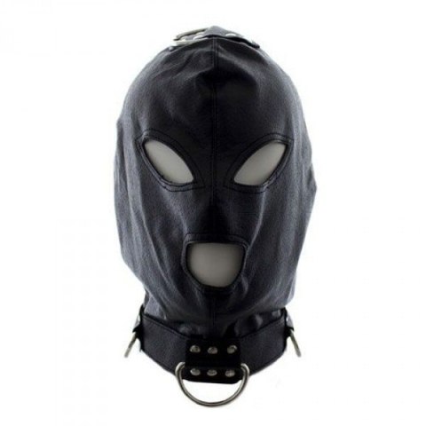 Maska-Bondage Hook Mask+Collar BLACK Boss of toys Maska-Bondage Hook Mask+Collar BLACK Boss of toys