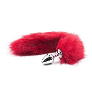 Plug anale con coda Long Fox Tail rossa Boss of toys