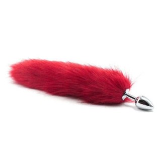 Plug anale con coda Long Fox Tail rossa Boss of toys