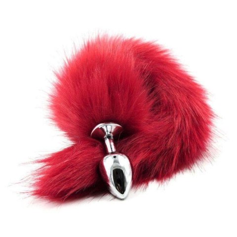 Plug anale con coda Long Fox Tail rossa Boss of toys