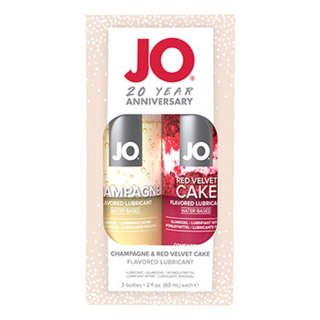 System JO - 20 Year Anniversary Gift Set Champagne & Red Velvet Cake 2 x 60ml Boss of toys