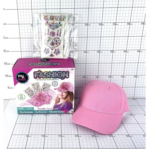 CZAPKA DO DEKORACJI - RÓŻOWA