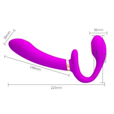 PRETTY LOVE - Thunderbird, 12 vibration functions 3 electric shock functions Boss of toys