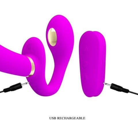 PRETTY LOVE - Thunderbird, 12 vibration functions 3 electric shock functions Boss of toys