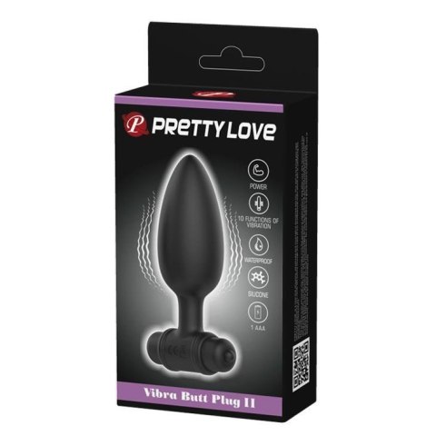 PRETTY LOVE -VIBRA BUTT PLUG II Boss of toys