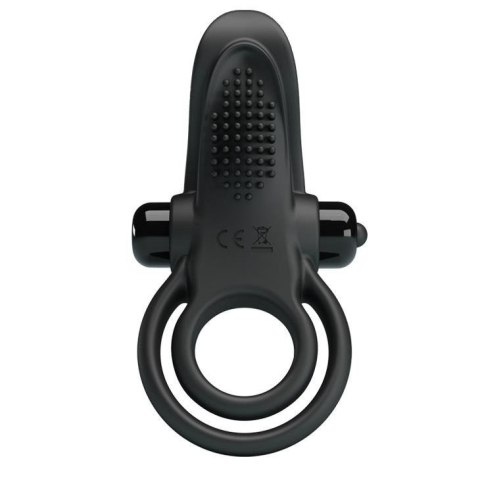 PRETTY LOVE - VIBRANT PENIS RING Black- 10 function vibrations Boss of toys