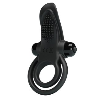 PRETTY LOVE - VIBRANT PENIS RING Black- 10 function vibrations Boss of toys