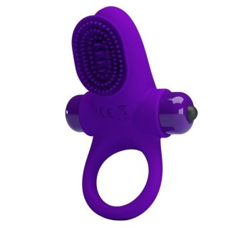 PRETTY LOVE - VIBRANT PENIS RING II Purple Boss of toys