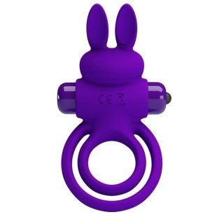 PRETTY LOVE - VIBRANT PENIS RING III 10 Functions Purple Boss of toys