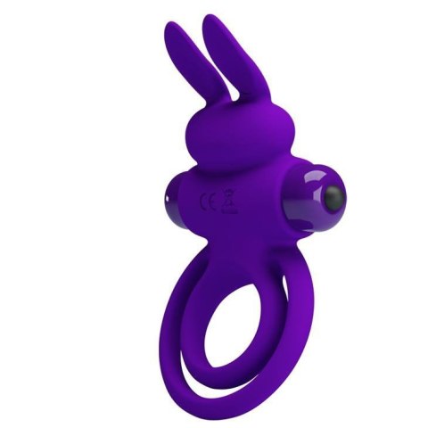 PRETTY LOVE - VIBRANT PENIS RING III 10 Functions Purple Boss of toys
