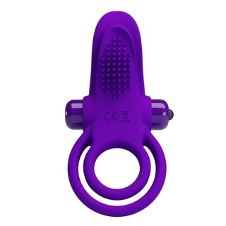 PRETTY LOVE - VIBRANT PENIS RING Purple- 10 function vibrations Boss of toys