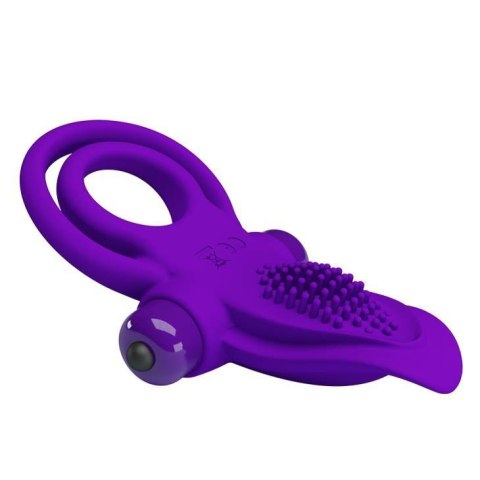 PRETTY LOVE - VIBRANT PENIS RING Purple- 10 function vibrations Boss of toys