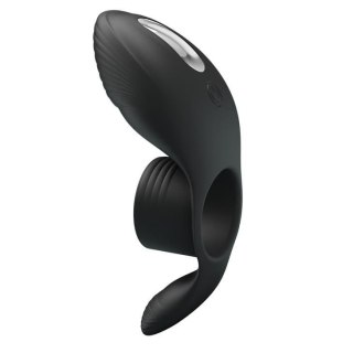 PRETTY LOVE - Vibration Penis Sleeve 7 FUNCTIONS BLACK Boss of toys