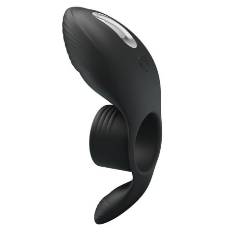 PRETTY LOVE - Vibration Penis Sleeve 7 FUNCTIONS BLACK Boss of toys