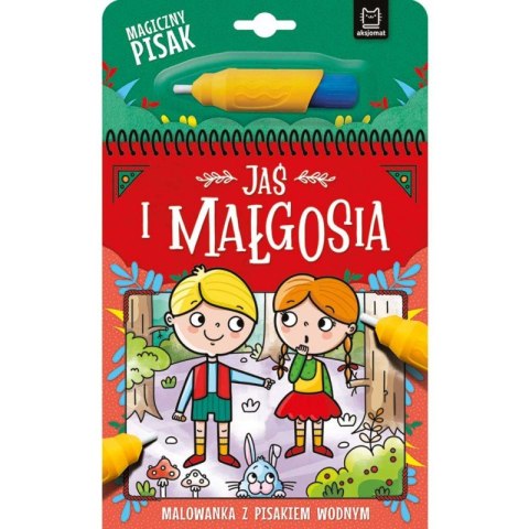 Jaś i Małgosia. Malowanka z pisakiem wodnym Jaś i Małgosia. Malowanka z pisakiem wodnym