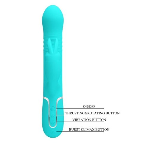 PRETTY LOVE - Coale Twinkled Tenderness, 7 vibration functions 4 rotation functions 4 thrusting settings Boss of toys