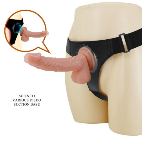PRETTY LOVE - HARNESS BRIEFS- Kevin, Universal Strap-On, 7.2&#039;&#039; Dildo Boss of toys