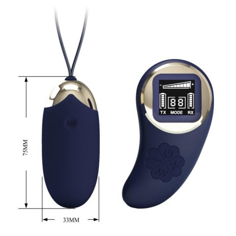PRETTY LOVE - Mina-10 vibration functions 9 speed levels, Wireless remote control Boss of toys